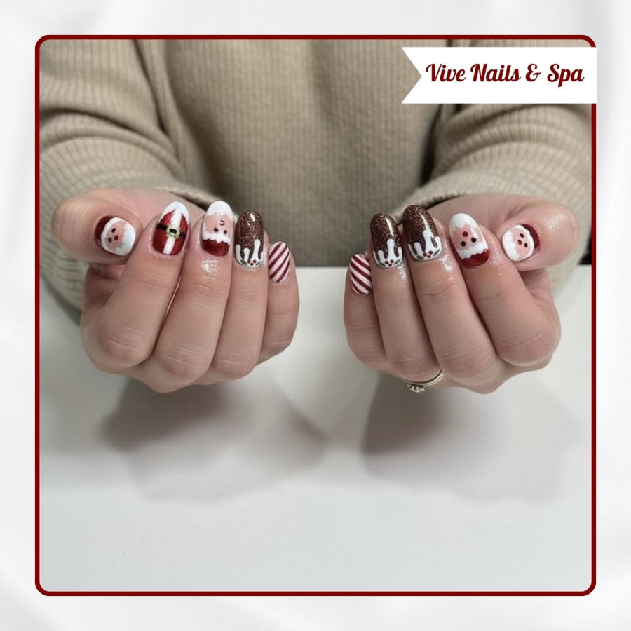 Christmas nail collection